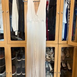 Abercrombie and Fitch Giselle Pleated Jumpsuit size Medium